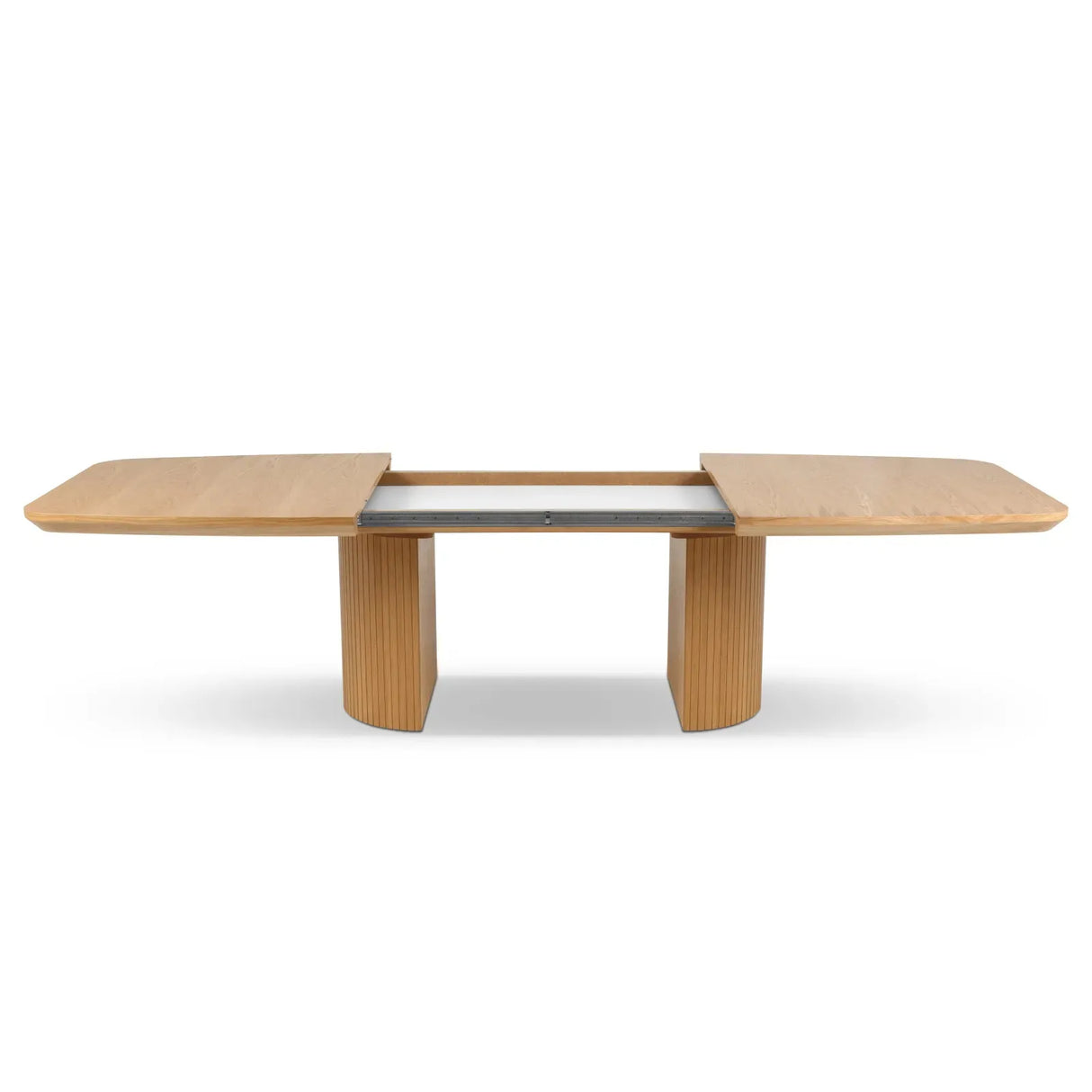 Mana ausziehbarer Esstisch aus Eichenfurnier und Eiche, 200-300 cm - ZEN ZONE Furniture