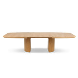 Mana ausziehbarer Esstisch aus Eichenfurnier und Eiche, 200-300 cm - ZEN ZONE Furniture
