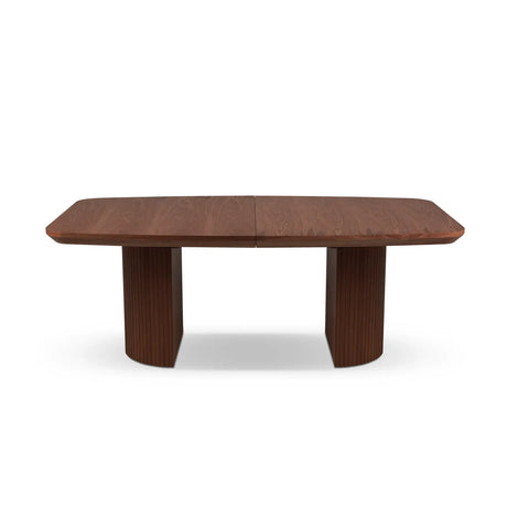 Mana ausziehbarer Esstisch aus Eichenfurnier und Eiche, 200-300 cm - ZEN ZONE Furniture