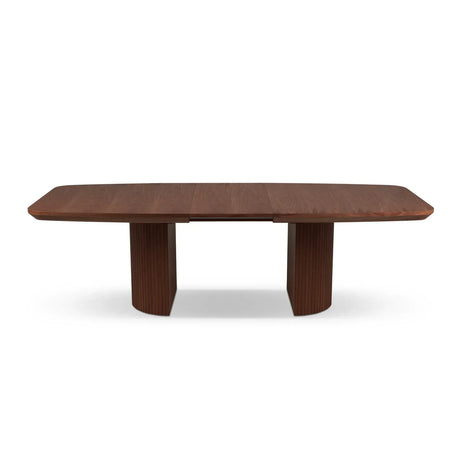 Mana ausziehbarer Esstisch aus Eichenfurnier und Eiche, 200-300 cm - ZEN ZONE Furniture