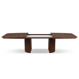 Mana ausziehbarer Esstisch aus Eichenfurnier und Eiche, 200-300 cm - ZEN ZONE Furniture