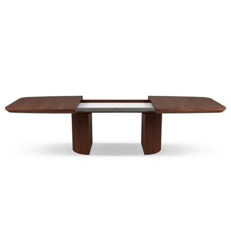 Mana ausziehbarer Esstisch aus Eichenfurnier und Eiche, 200-300 cm - ZEN ZONE Furniture