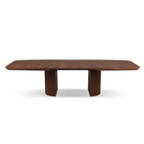 Mana ausziehbarer Esstisch aus Eichenfurnier und Eiche, 200-300 cm - ZEN ZONE Furniture