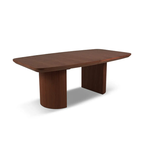 Mana ausziehbarer Esstisch aus Eichenfurnier und Eiche, 200-300 cm - ZEN ZONE Furniture