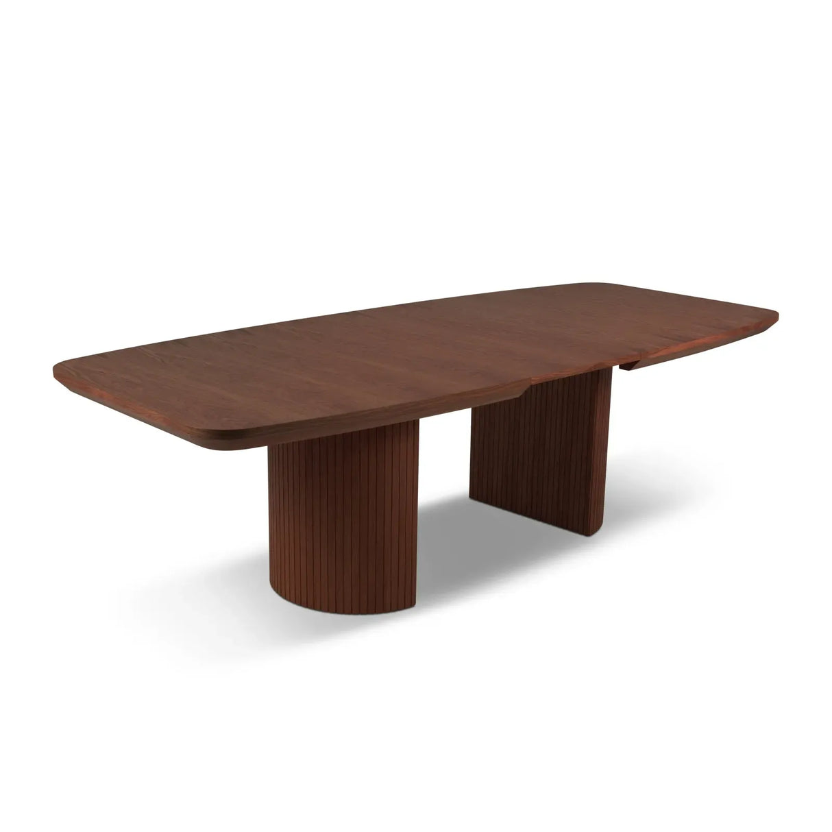 Mana ausziehbarer Esstisch aus Eichenfurnier und Eiche, 200-300 cm - ZEN ZONE Furniture
