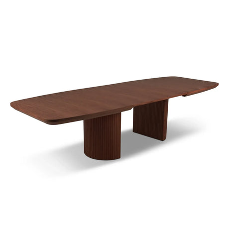 Mana ausziehbarer Esstisch aus Eichenfurnier und Eiche, 200-300 cm - ZEN ZONE Furniture