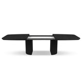 Mana ausziehbarer Esstisch aus Eichenfurnier und Eiche, 200-300 cm - ZEN ZONE Furniture