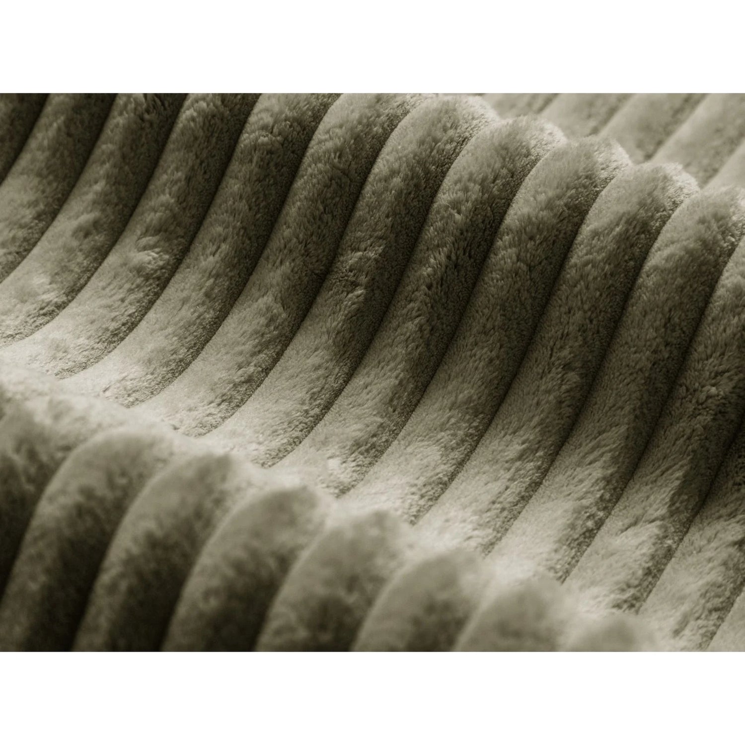 Martina modulares Panorama-Sofa, Links, mit Bezug aus Cord (Til37) in Moss Green, 406x280 cm – Bild 5