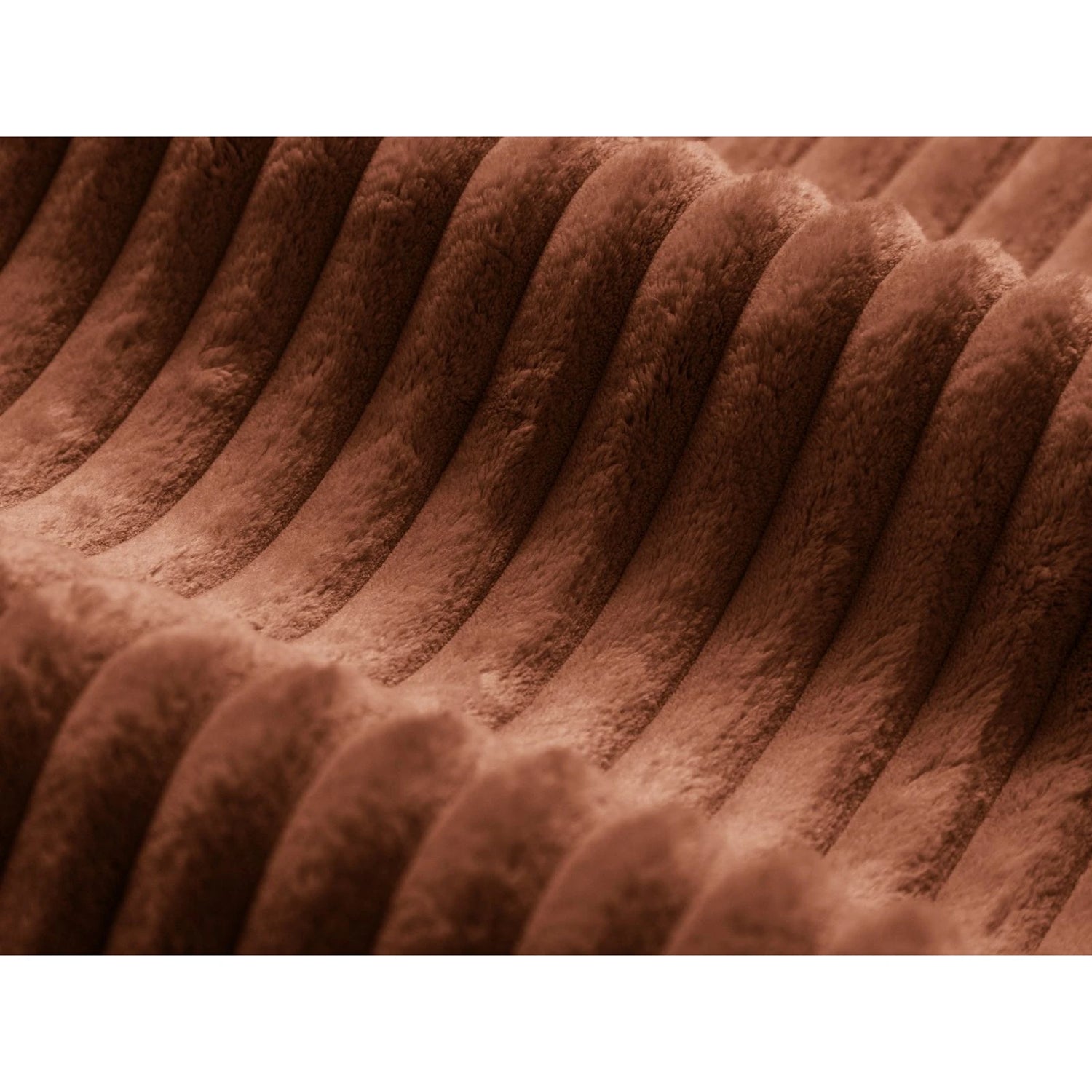 Martina modulares Panorama-Sofa, Links, mit Bezug aus Cord (Til52) in Ziegel, 406x280 cm – Bild 5