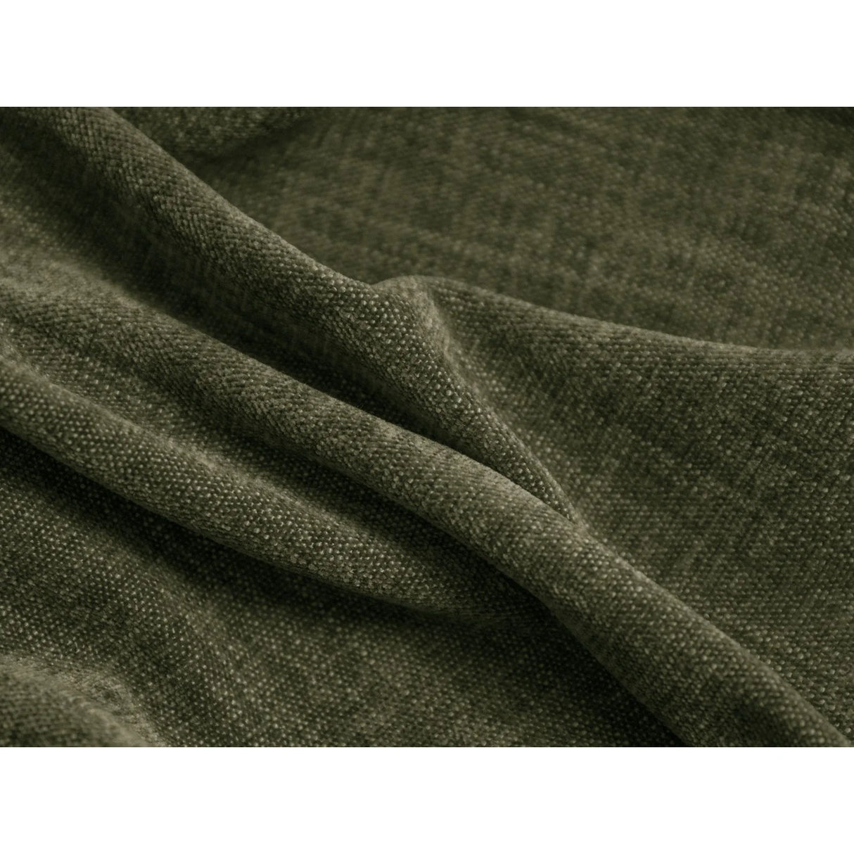 Martina modulares Panorama-Sofa, Links, mit Bezug aus Strukturierter Stoff (BoFores) in Grün, 406x280 cm – Bild 5