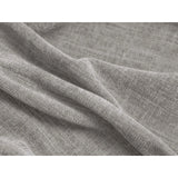 Martina modulares Panorama-Sofa, Links, mit Bezug aus Strukturierter Stoff (BoLiGre) in Hellgrau, 406x280 cm – Bild 5