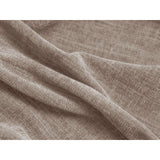 Martina modulares Panorama-Sofa, Links, mit Bezug aus Strukturierter Stoff (BoTruf) in Dunkelbeige, 406x280 cm – Bild 5