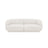 Miley 2-Sitzer Sofa mit Bezug aus Samt oder Boucle, 180x90 cm - ZEN ZONE Furniture