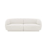 Miley 2-Sitzer Sofa mit Bezug aus Samt oder Boucle, 180x90 cm - ZEN ZONE Furniture