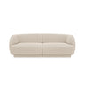 Miley 2-Sitzer Sofa mit Bezug aus Samt oder Boucle, 180x90 cm - ZEN ZONE Furniture