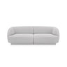 Miley 2-Sitzer Sofa mit Bezug aus Samt oder Boucle, 180x90 cm - ZEN ZONE Furniture