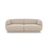 Miley 2-Sitzer Sofa mit Bezug aus Chenille, 180x90 cm - ZEN ZONE Furniture