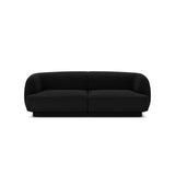 Miley 2-Sitzer Sofa mit Bezug aus Samt oder Boucle, 180x90 cm - ZEN ZONE Furniture