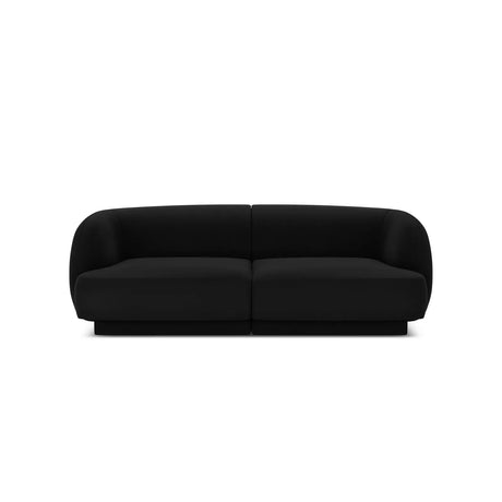Miley 2-Sitzer Sofa mit Bezug aus Samt oder Boucle, 180x90 cm - ZEN ZONE Furniture
