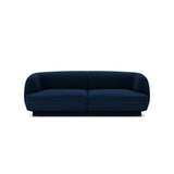 Miley 2-Sitzer Sofa mit Bezug aus Samt oder Boucle, 180x90 cm - ZEN ZONE Furniture