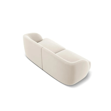 Miley 2-Sitzer Sofa mit Bezug aus Samt oder Boucle, 180x90 cm - ZEN ZONE Furniture