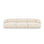 Miley 3-Sitzer Sofa mit Bezug aus Chenille, 255x90 cm - ZEN ZONE Furniture