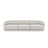 Miley 3-Sitzer Sofa mit Bezug aus Chenille, 255x90 cm - ZEN ZONE Furniture