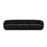 Miley 3-Sitzer Sofa mit Bezug aus Chenille, 255x90 cm - ZEN ZONE Furniture