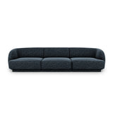 Miley 3-Sitzer Sofa mit Bezug aus Chenille, 255x90 cm - ZEN ZONE Furniture