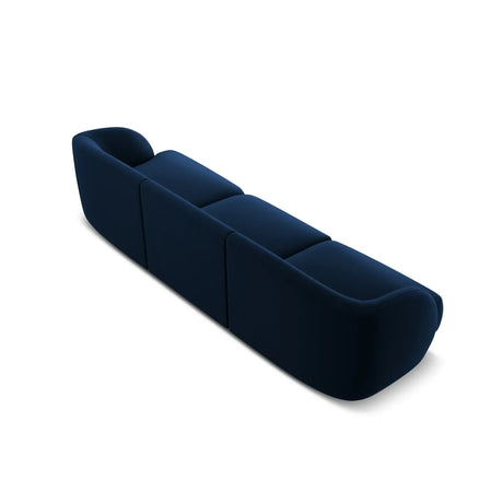 Miley 3-Sitzer Sofa mit Bezug aus Samt oder Boucle, 255x90 cm - ZEN ZONE Furniture