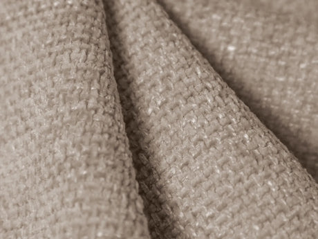 Miley 4-Sitzer Ecksofa Links mit Bezug aus Chenille (Haga30) in Beige, 255x156 cm – Bild 4