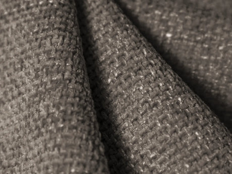 Miley 4-Sitzer Ecksofa Rechts mit Bezug aus Chenille (Haga16) in Grau, 255x156 cm – Bild 4