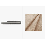 Miley 4-Sitzer Sofa, Linke Seite offen, in Boucle (Bal2074) in Beige, 323x90 cm – Bild 1