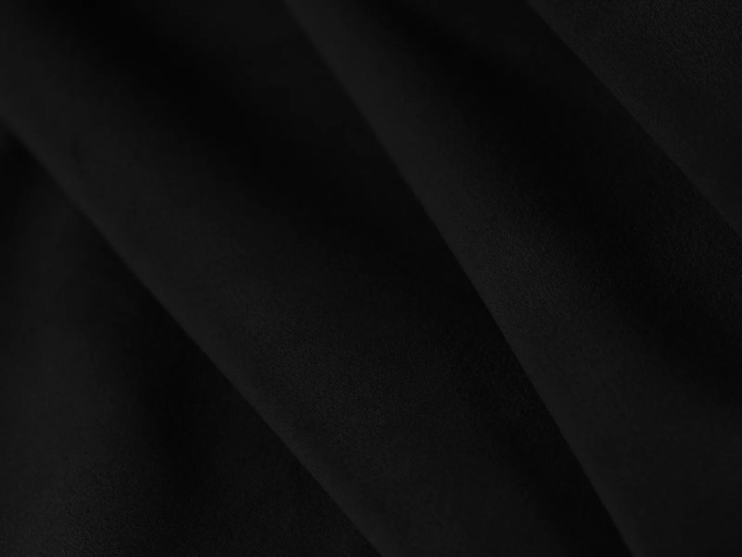 Miley 6-Sitzer Panorama-Sofa Links mit Bezug aus Samt (Blu19) in Schwarz, 330x255 cm – Bild 5
