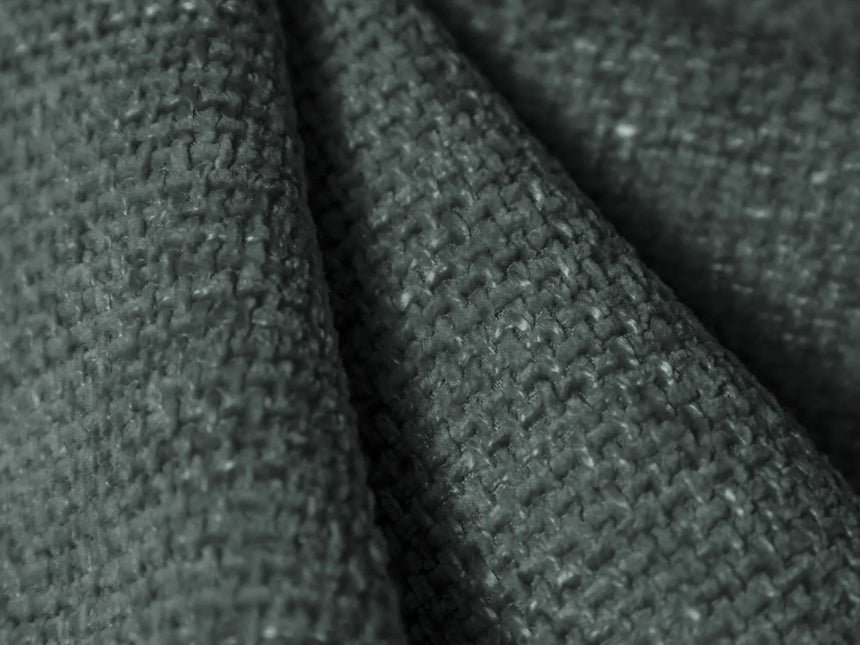 Miley 6-Sitzer Panorama-Sofa Rechts mit Bezug aus Chenille (Haga78) in Petrol, 330x255 cm – Bild 4