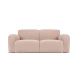 Molino 2-Sitzer Sofa mit Bezug aus Boucle (Bal2072) in Powder Pink, 170x95 cm – Bild 1
