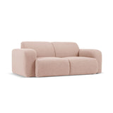 Molino 2-Sitzer Sofa mit Bezug aus Boucle (Bal2072) in Powder Pink, 170x95 cm – Bild 3