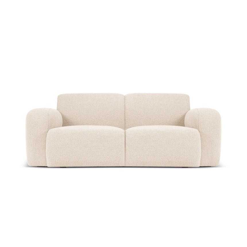 Molino 2-Sitzer Sofa mit Bezug aus Boucle (Bal2074) in Beige, 170x95 cm – Bild 1