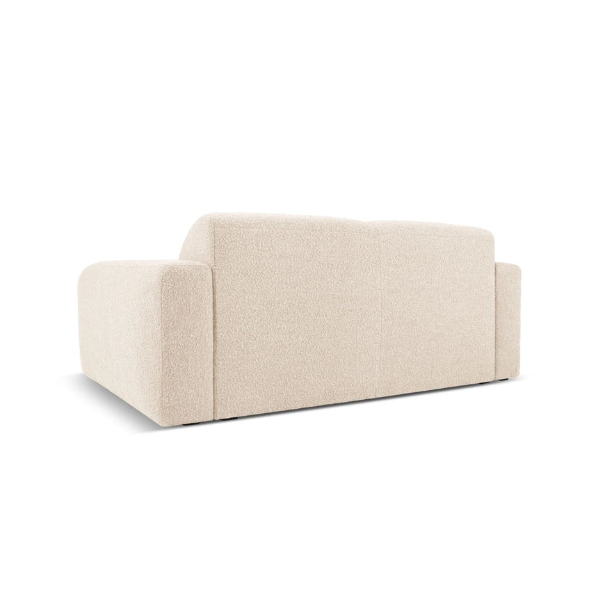 Molino 2-Sitzer Sofa mit Bezug aus Boucle (Bal2074) in Beige, 170x95 cm – Bild 4