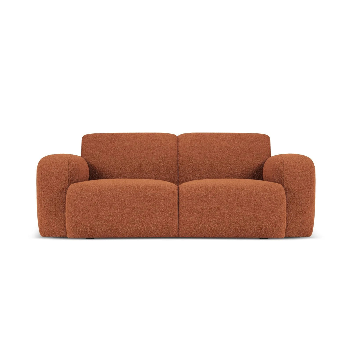 Molino 2-Sitzer Sofa mit Bezug aus Boucle (Bal2078) in Braun, 170x95 cm – Bild 1