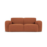 Molino 2-Sitzer Sofa mit Bezug aus Boucle (Bal2078) in Braun, 170x95 cm – Bild 1