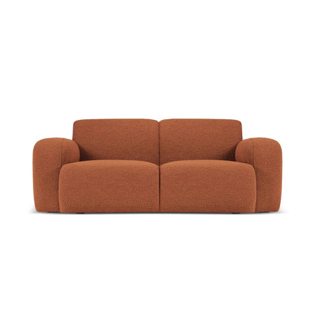 Molino 2-Sitzer Sofa mit Bezug aus Boucle (Bal2078) in Braun, 170x95 cm – Bild 1