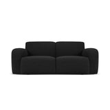 Molino 2-Sitzer Sofa mit Bezug aus Boucle (Bal2082) in Schwarz, 170x95 cm – Bild 1