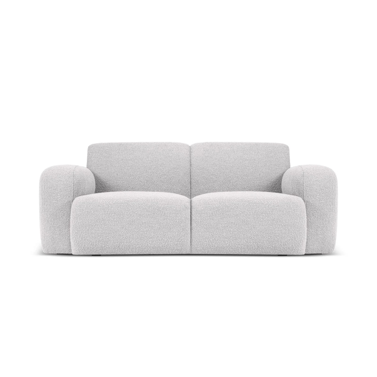Molino 2-Sitzer Sofa mit Bezug aus Boucle (Bal2085) in Hellgrau, 170x95 cm – Bild 1