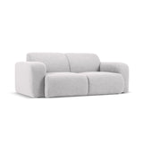 Molino 2-Sitzer Sofa mit Bezug aus Boucle (Bal2085) in Hellgrau, 170x95 cm – Bild 3