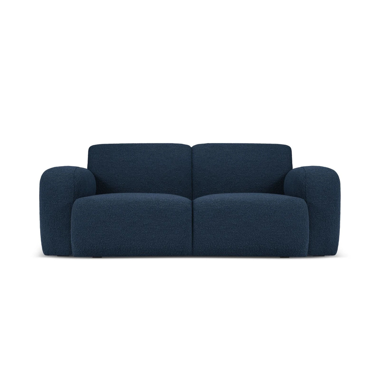 Molino 2-Sitzer Sofa mit Bezug aus Boucle (Bal2088) in Dunkelblau, 170x95 cm – Bild 1