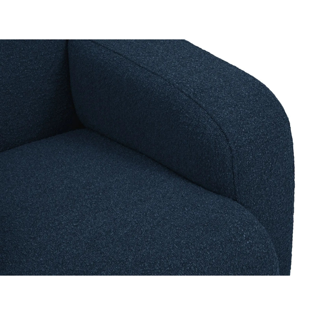 Molino 2-Sitzer Sofa mit Bezug aus Boucle (Bal2088) in Dunkelblau, 170x95 cm – Bild 7