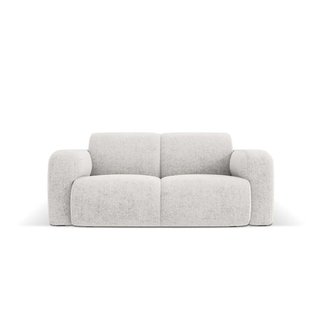Molino 2-Sitzer Sofa mit Bezug aus Chenille (Haga06) in Hellgrau, 170x95 cm – Bild 1