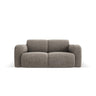 Molino 2-Sitzer Sofa mit Bezug aus Chenille (Haga16) in Grau, 170x95 cm – Bild 1