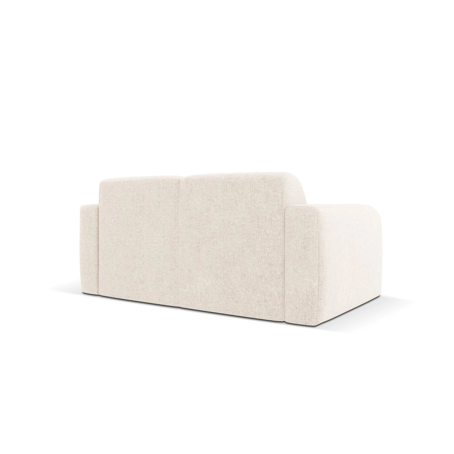 Molino 2-Sitzer Sofa mit Bezug aus Chenille (Haga23) in Leichtes Beige, 170x95 cm – Bild 5